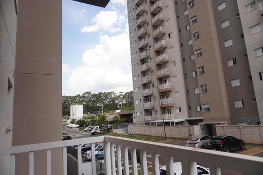 Sala - Vista Sacada de apartamento para alugar com 2 quartos, 48m² em Recreio São Judas Tadeu, São Carlos