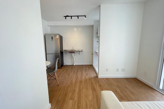 Sala de apartamento para alugar com 2 quartos, 38m² em Jaguaré, São Paulo