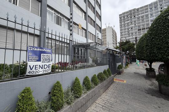 Fachada de apartamento à venda com 1 quarto, 40m² em Mooca, São Paulo