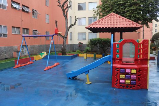 Área comum - Playground de apartamento para alugar com 2 quartos, 56m² em São José, São Caetano do Sul