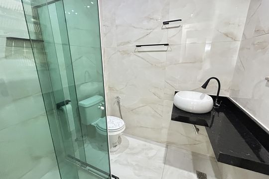Banheiro de apartamento à venda com 1 quarto, 49m² em Piedade, Rio de Janeiro