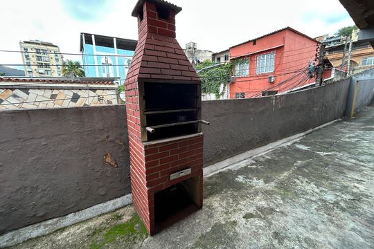 Área comum - Churrasqueira de apartamento à venda com 1 quarto, 49m² em Piedade, Rio de Janeiro
