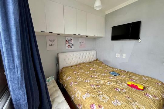 Quarto 1 de apartamento para alugar com 2 quartos, 44m² em Anil, Rio de Janeiro