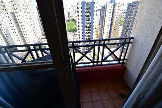 Sala - Sacada de apartamento à venda com 2 quartos, 54m² em Mansões Santo Antônio, Campinas