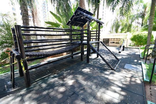 Área comum - Playground de apartamento à venda com 2 quartos, 54m² em Mansões Santo Antônio, Campinas
