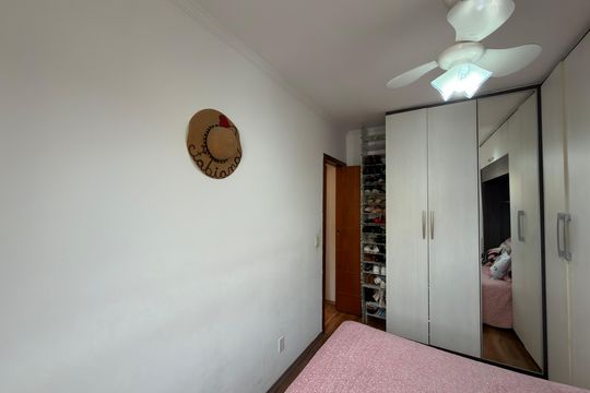 Quarto 1 de apartamento à venda com 2 quartos, 55m² em Baeta Neves, São Bernardo do Campo