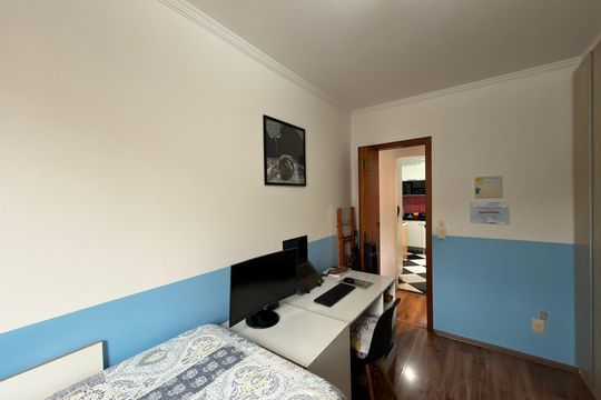Quarto 2 de apartamento à venda com 2 quartos, 55m² em Baeta Neves, São Bernardo do Campo