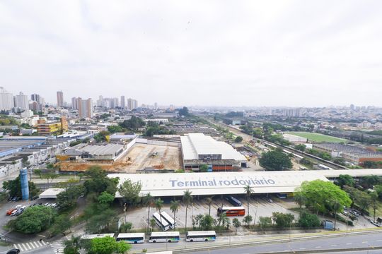 Vista da Sala de apartamento à venda com 2 quartos, 37m² em Jardim, Santo André