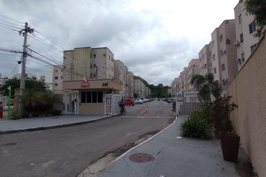 Fachada de apartamento para alugar com 2 quartos, 45m² em Curicica, Rio de Janeiro