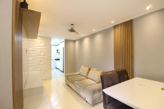 Sala de apartamento para alugar com 2 quartos, 45m² em Curicica, Rio de Janeiro