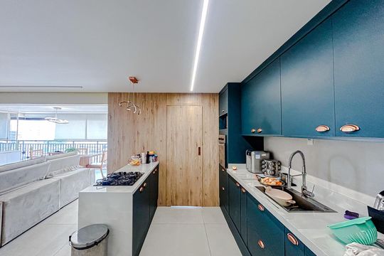 Cozinha de apartamento à venda com 3 quartos, 109m² em Vila Zilda, São Paulo
