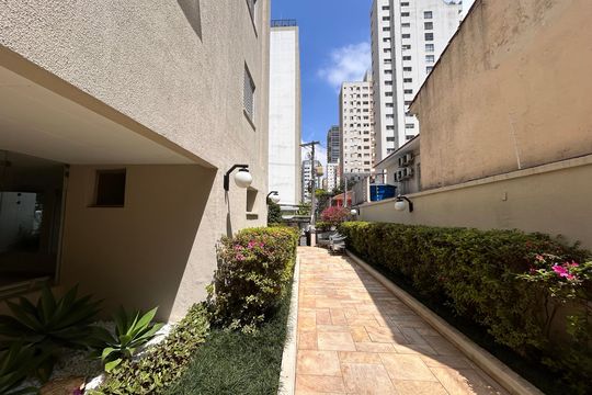 Área comum de apartamento para alugar com 1 quarto, 54m² em Brooklin Novo, São Paulo