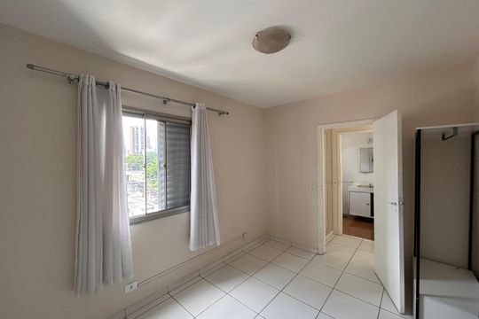 Quarto  de apartamento para alugar com 1 quarto, 54m² em Brooklin Novo, São Paulo