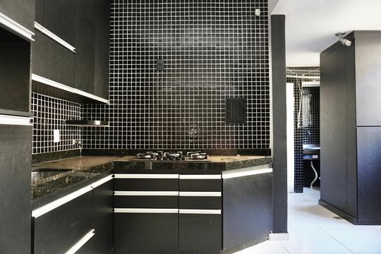 Cozinha e Área de Serviço de apartamento para alugar com 3 quartos, 100m² em Sion, Belo Horizonte
