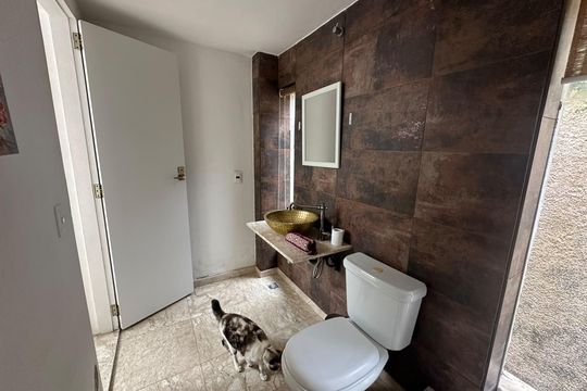 Lavabo de casa para alugar com 3 quartos, 520m² em Parque Prainha, São Vicente
