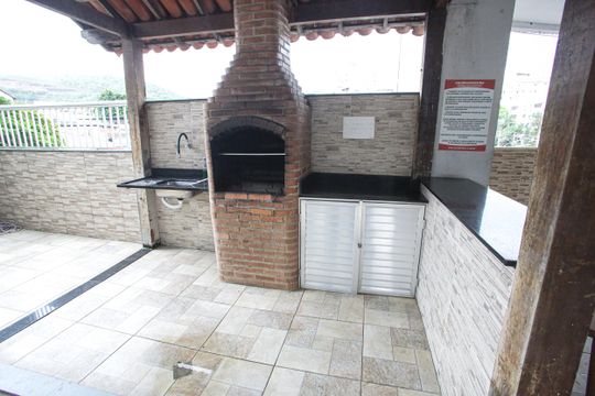 Área comum - Churrasqueira de apartamento à venda com 1 quarto, 49m² em Pechincha, Rio de Janeiro