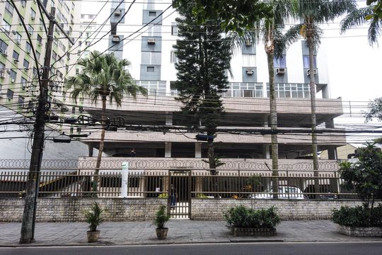 Fachada de apartamento à venda com 1 quarto, 49m² em Pechincha, Rio de Janeiro