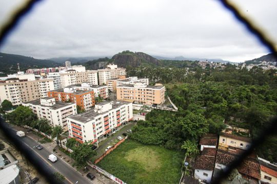 Vista da Sala de apartamento à venda com 1 quarto, 49m² em Pechincha, Rio de Janeiro