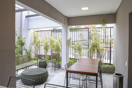 Área comum - Churrasqueira de apartamento para alugar com 2 quartos, 40m² em Água Branca, São Paulo