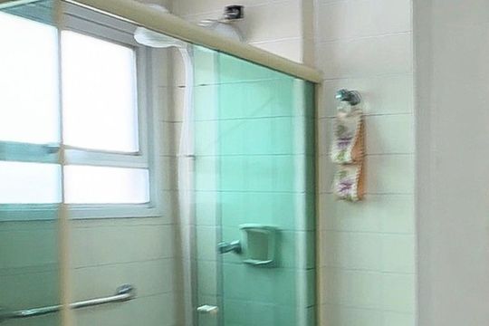 Banheiro Social de apartamento à venda com 2 quartos, 58m² em Centro, São Bernardo do Campo