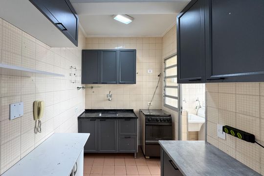 Cozinha de apartamento à venda com 2 quartos, 58m² em Centro, São Bernardo do Campo