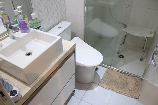 Banheiro 2 de apartamento à venda com 2 quartos, 85m² em Vila Romana, São Paulo