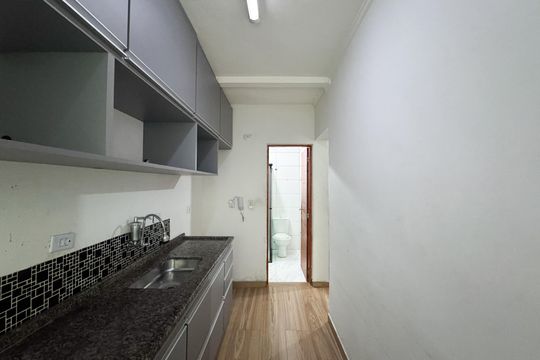 Cozinha de apartamento para alugar com 1 quarto, 44m² em Assunção, São Bernardo do Campo