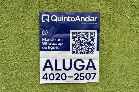 Placa de apartamento para alugar com 1 quarto, 44m² em Assunção, São Bernardo do Campo