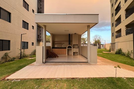Área comum - Churrasqueira de apartamento para alugar com 2 quartos, 55m² em Dom Bernardo Jose Mielle, Ribeirão Preto