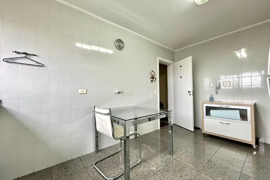 Cozinha de apartamento à venda com 3 quartos, 134m² em Vila Monte Alegre, São Paulo