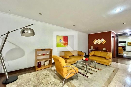 Hall social de apartamento à venda com 3 quartos, 134m² em Vila Monte Alegre, São Paulo