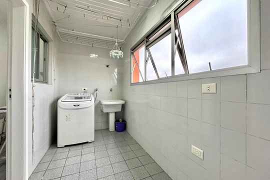 Área de Serviço de apartamento à venda com 3 quartos, 134m² em Vila Monte Alegre, São Paulo