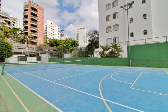 Área comum de apartamento para alugar com 3 quartos, 211m² em Vila Morumbi, São Paulo