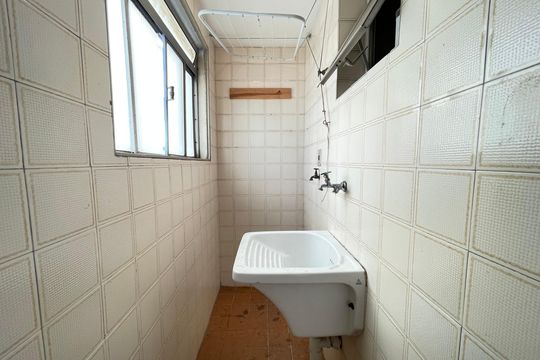 Área de Serviço de apartamento à venda com 2 quartos, 52m² em Vila Indiana, São Paulo