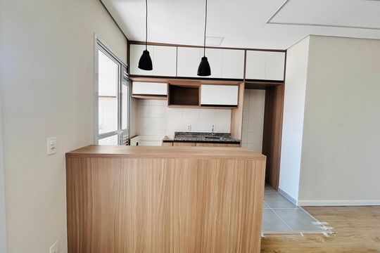 Cozinha  de apartamento para alugar com 2 quartos, 52m² em Alphaville Empresarial, Barueri