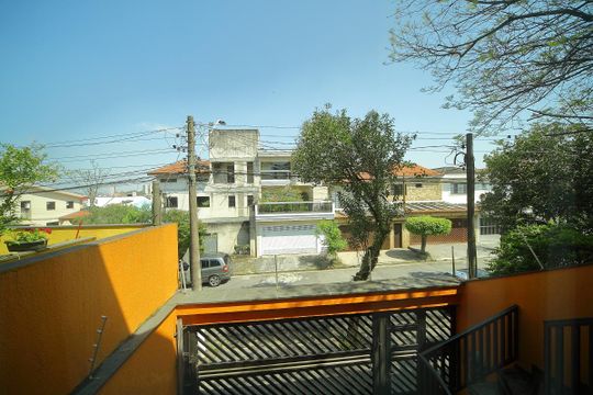 Sala - vista  de casa à venda com 3 quartos, 208m² em Jardim Montreal, São Bernardo do Campo