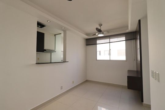 Sala de apartamento para alugar com 2 quartos, 47m² em Parque Sao Sebastiao, Ribeirão Preto