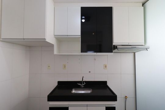 Cozinha de apartamento para alugar com 2 quartos, 47m² em Parque Sao Sebastiao, Ribeirão Preto
