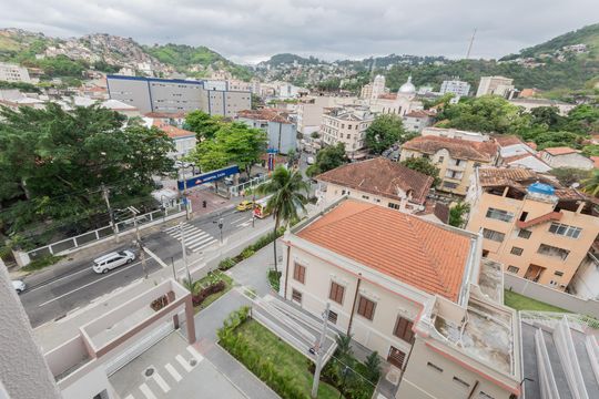 Varanda de apartamento à venda com 2 quartos, 45m² em Rio Comprido, Rio de Janeiro