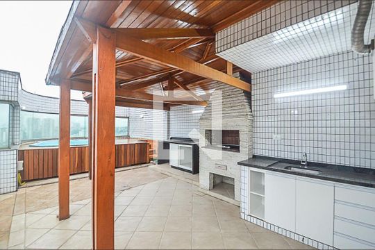 Área comum de apartamento para alugar com 3 quartos, 103m² em Nova Petrópolis, São Bernardo do Campo