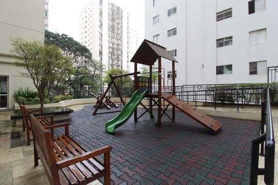 Área Comum - Playground de apartamento para alugar com 3 quartos, 128m² em Moema, São Paulo