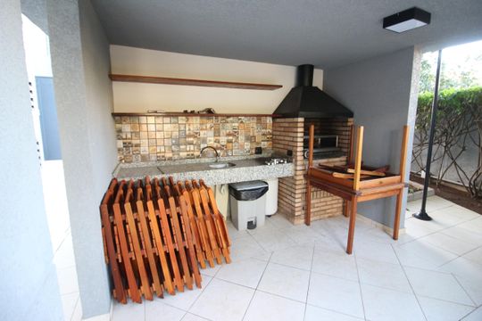 Área comum - Churrasqueira de apartamento para alugar com 2 quartos, 75m² em Presidente Altino, Osasco