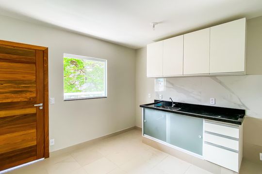 Sala/cozinha de apartamento para alugar com 1 quarto, 25m² em Vila Buenos Aires, São Paulo