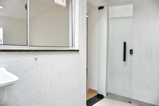 Área de Serviço de kitnet/studio para alugar com 1 quarto, 35m² em Santa Cruz, Belo Horizonte