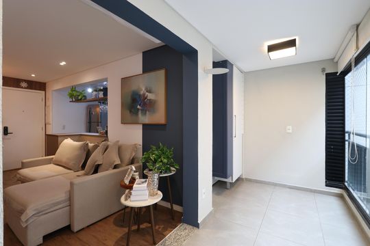 Varanda  de apartamento para alugar com 2 quartos, 66m² em Perdizes, São Paulo