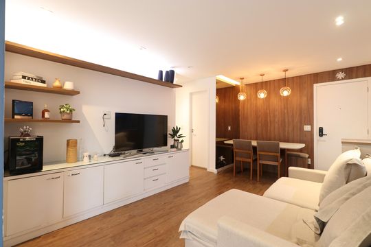 Sala de apartamento para alugar com 2 quartos, 66m² em Perdizes, São Paulo