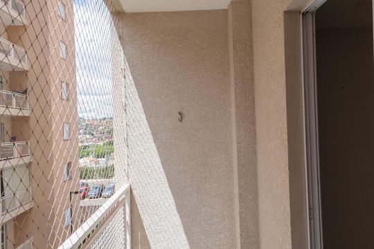Sacada da Sala de apartamento para alugar com 2 quartos, 55m² em Jardim do Lago Continuacao, Campinas