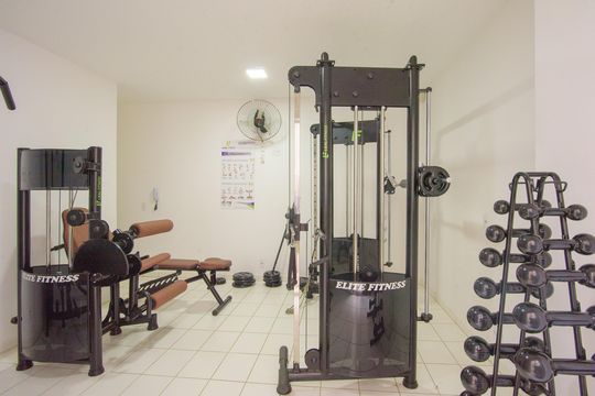 Área comum - Academia de apartamento para alugar com 2 quartos, 55m² em Jardim do Lago Continuacao, Campinas