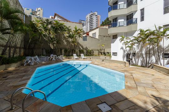 Área comum - Piscina de apartamento à venda com 1 quarto, 38m² em Planalto Paulista, São Paulo