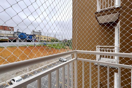 Varanda da Sala de apartamento para alugar com 2 quartos, 42m² em Vila Alzira, Guarulhos
